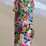 VESTIDO FLORAL DE ESTILO VINTAGE - VALERINA MARBELLA
