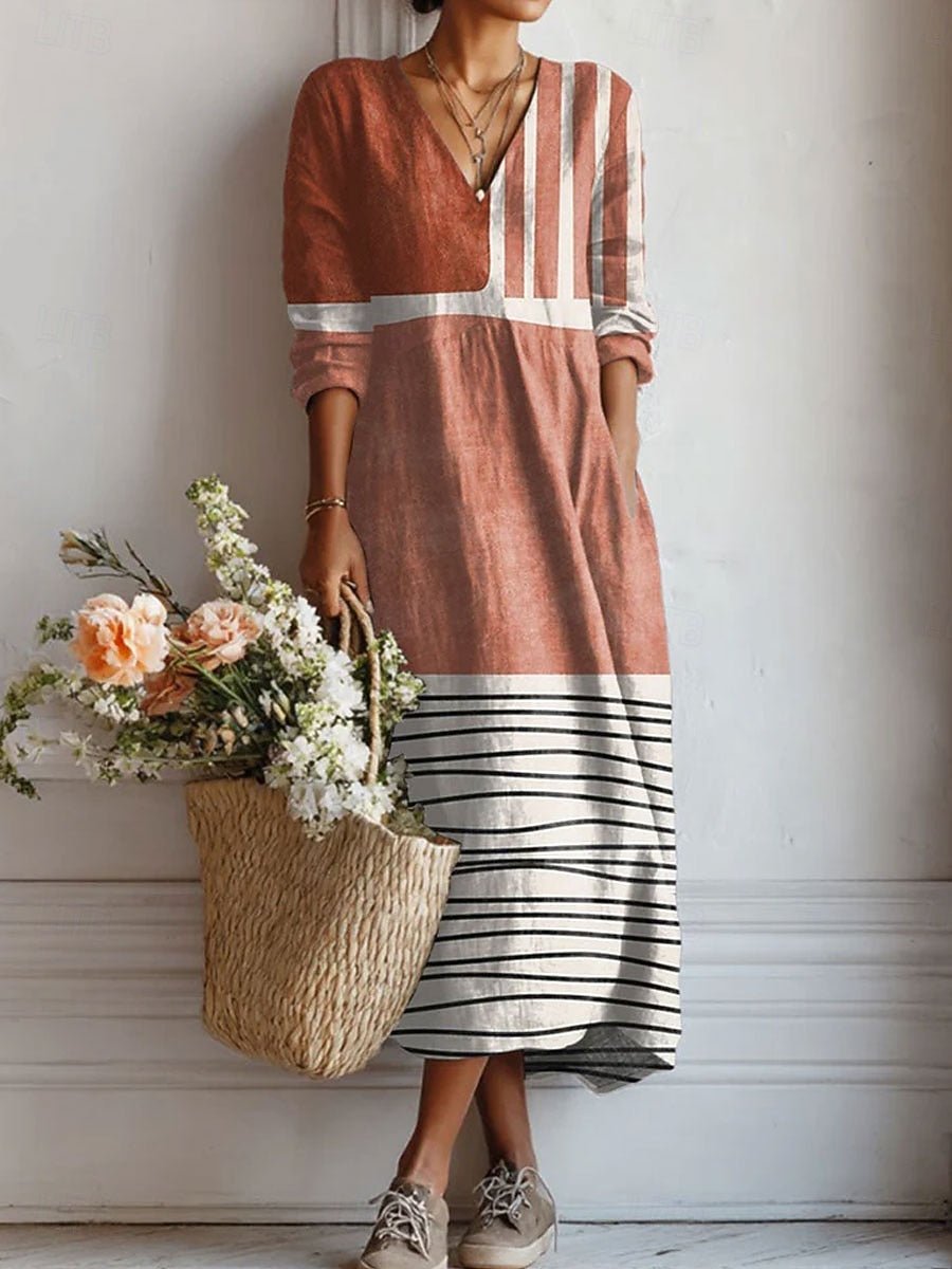 VESTIDO CASUAL Y CÓMODO - VALERINA MARBELLA